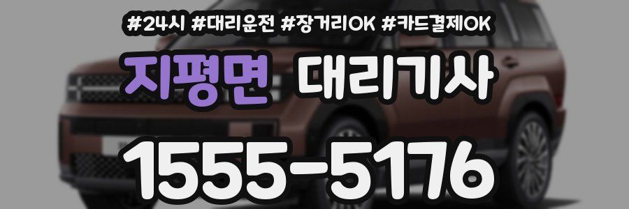 지평면 대리기사