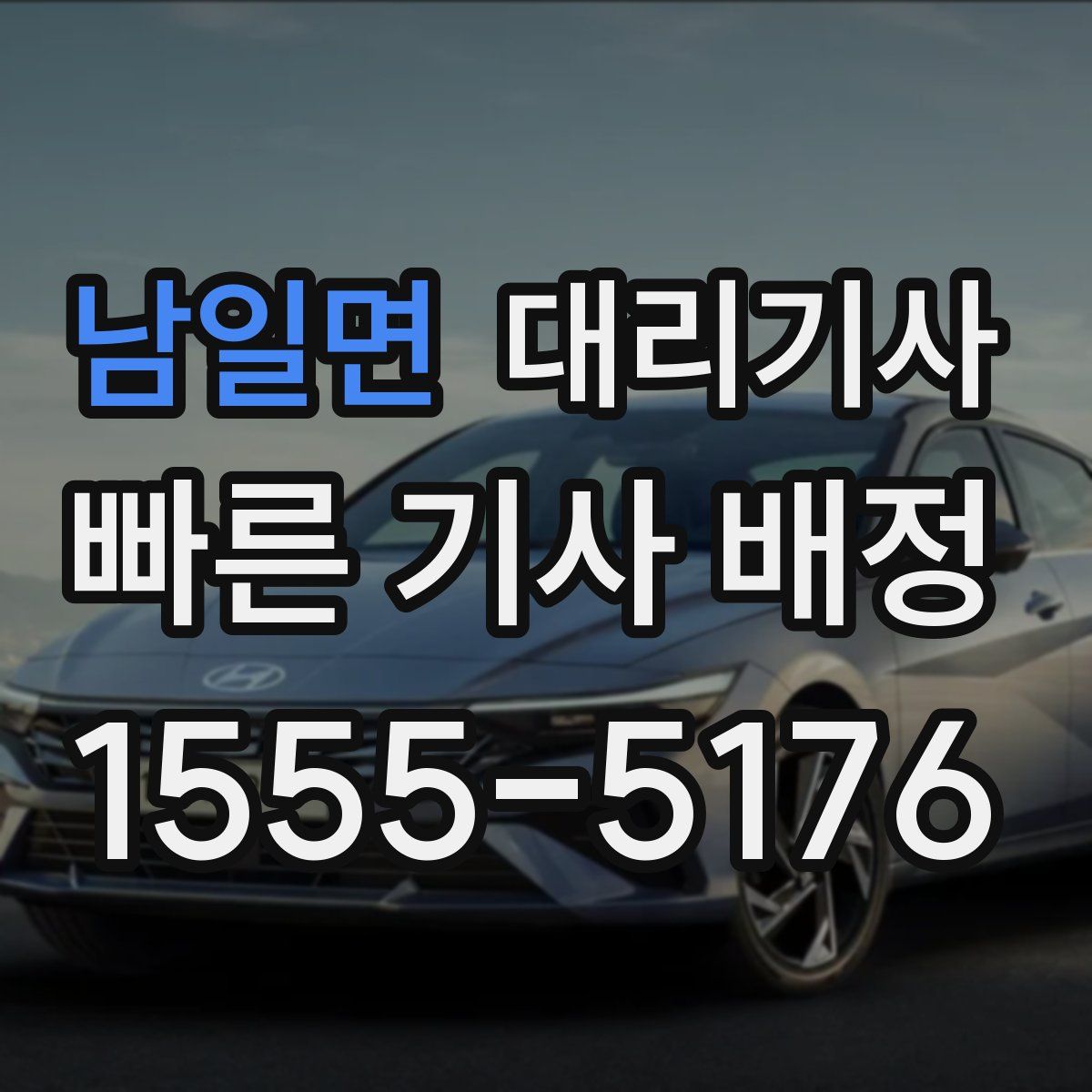 남일면 대리기사
