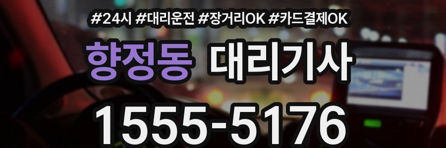 향정동 대리기사