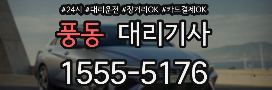 풍동 대리기사