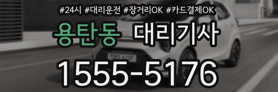 용탄동 대리기사