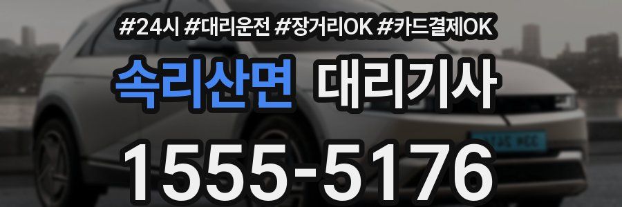 속리산면 대리기사