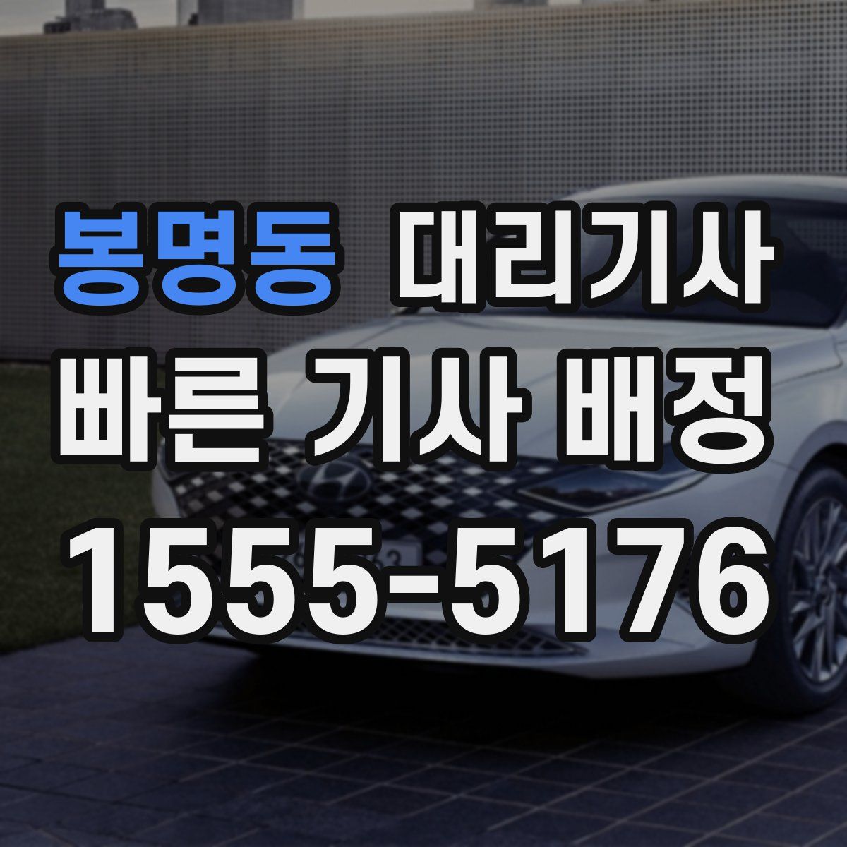 봉명동 대리기사