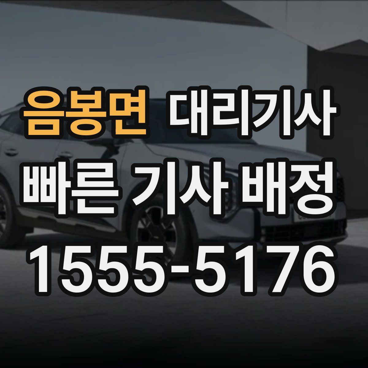 음봉면 대리기사