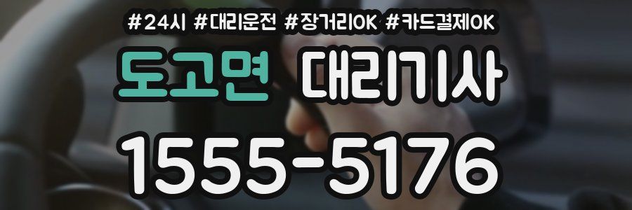 도고면 대리기사