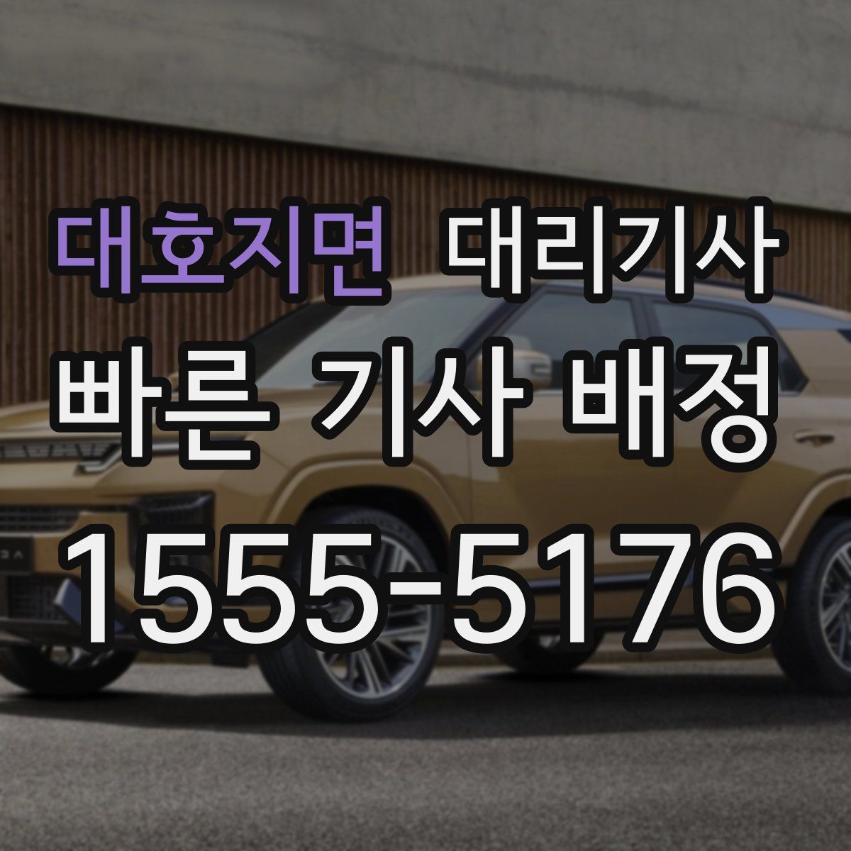 대호지면 대리기사