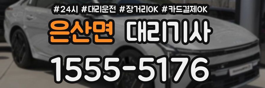 은산면 대리기사