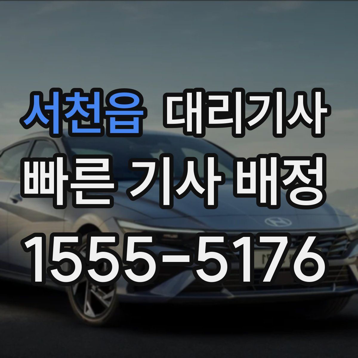 서천읍 대리기사