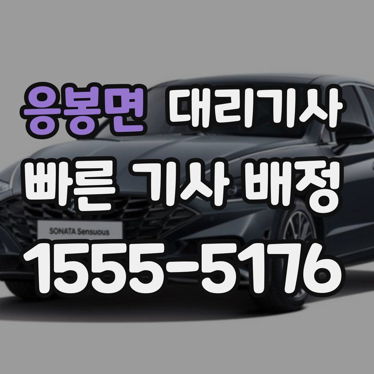 응봉면 대리기사