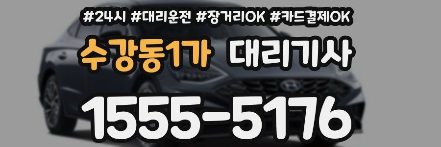 수강동1가 대리기사