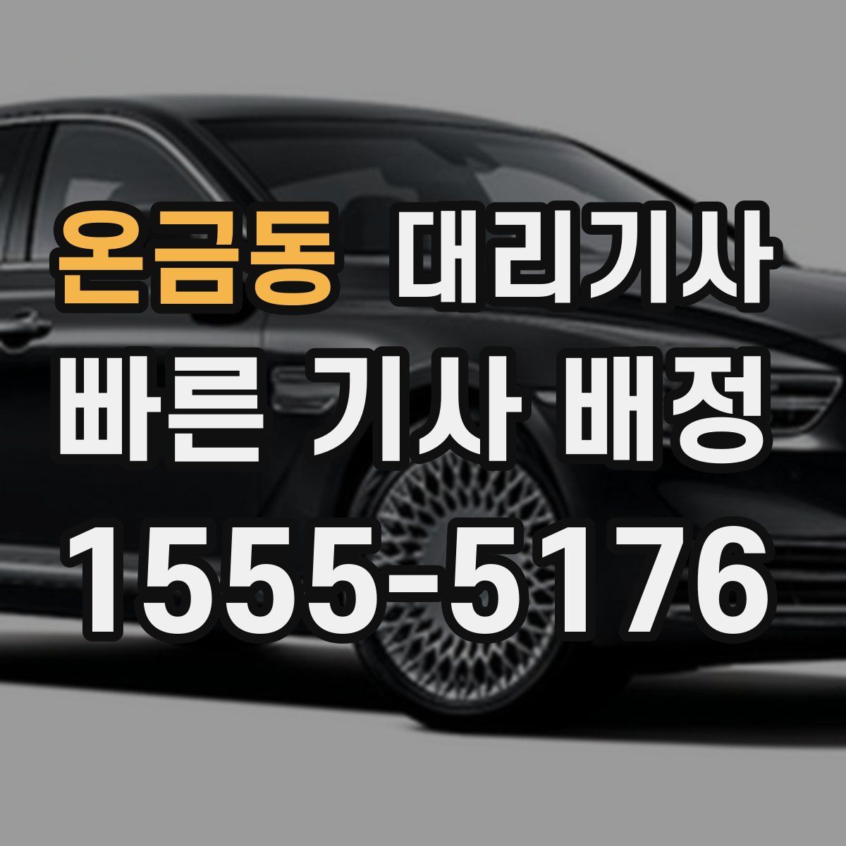 온금동 대리기사