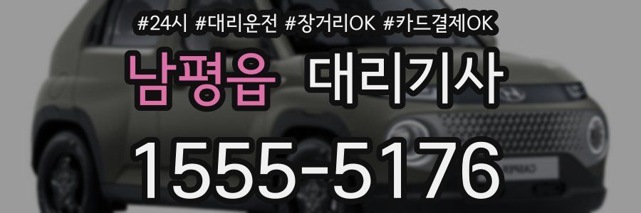 남평읍 대리기사