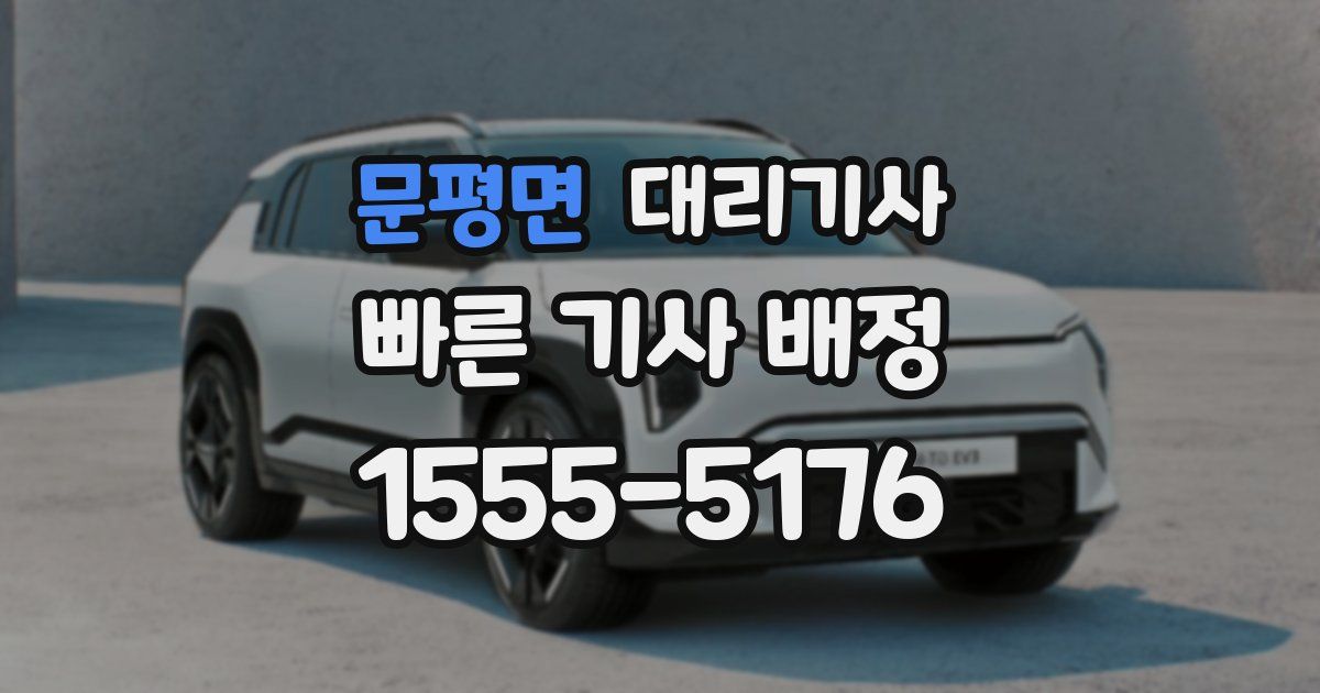 문평면 대리기사