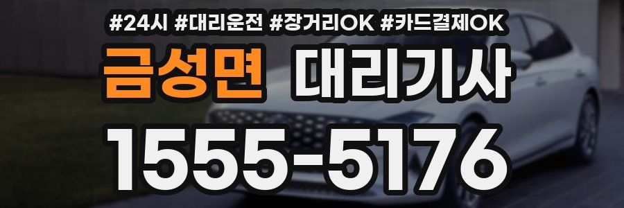 금성면 대리기사