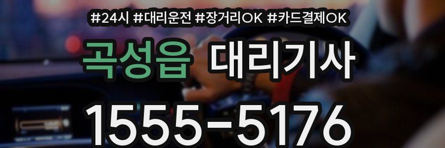곡성읍 대리기사