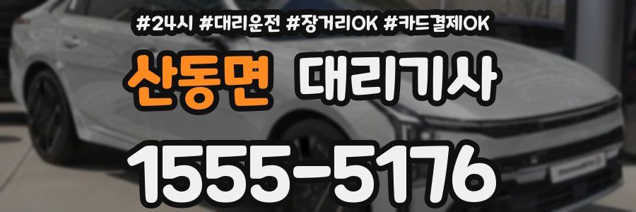 산동면 대리기사