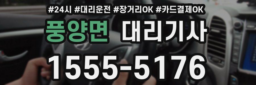 풍양면 대리기사