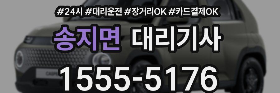 송지면 대리기사