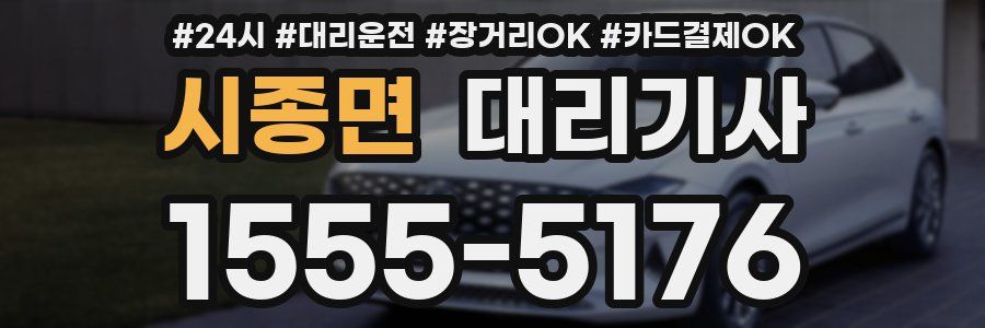 시종면 대리기사