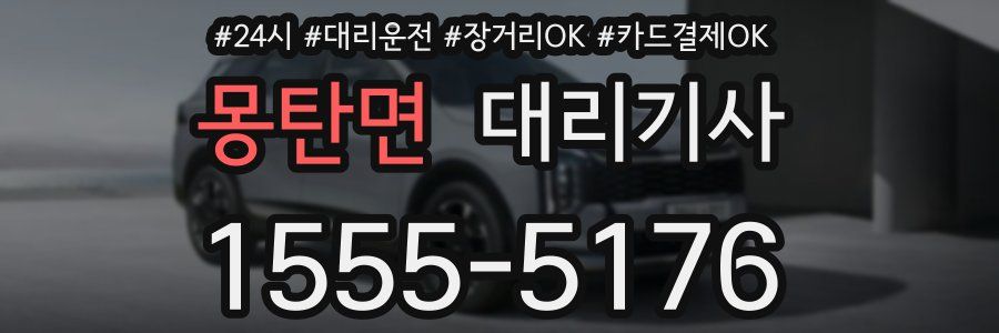 몽탄면 대리기사