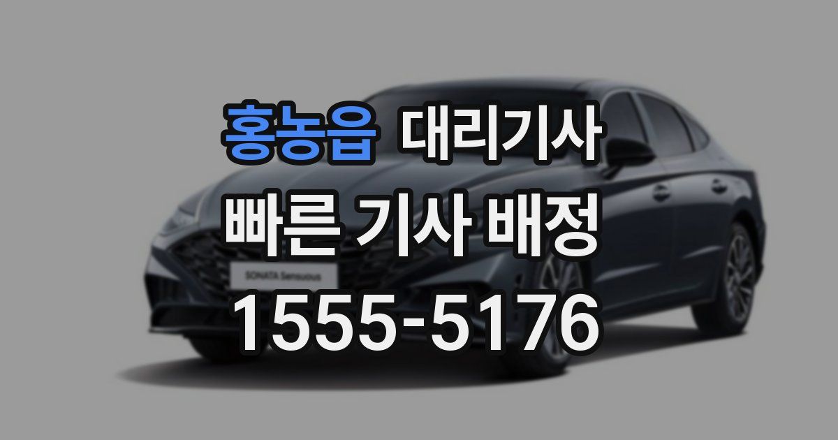 홍농읍 대리기사