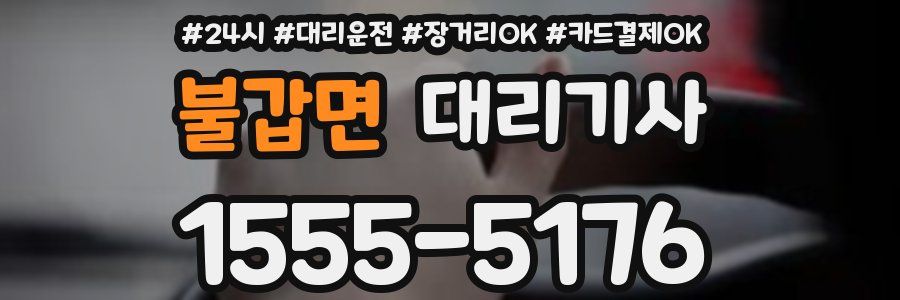 불갑면 대리기사