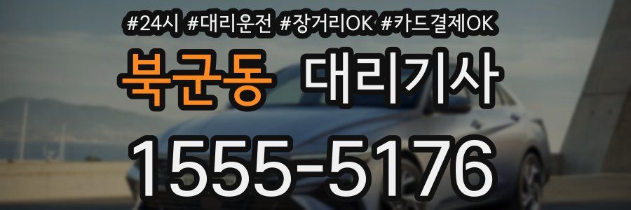 북군동 대리기사