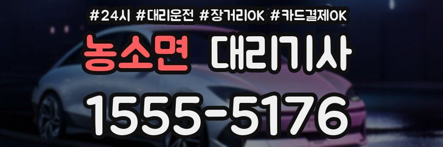 농소면 대리기사