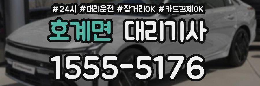 호계면 대리기사