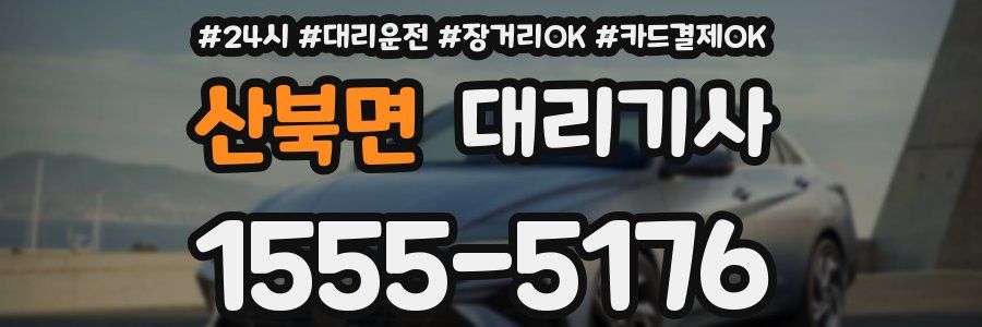산북면 대리기사