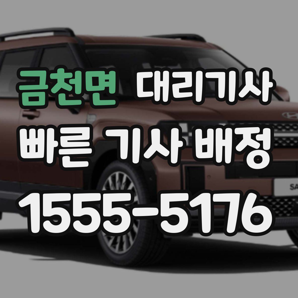 금천면 대리기사