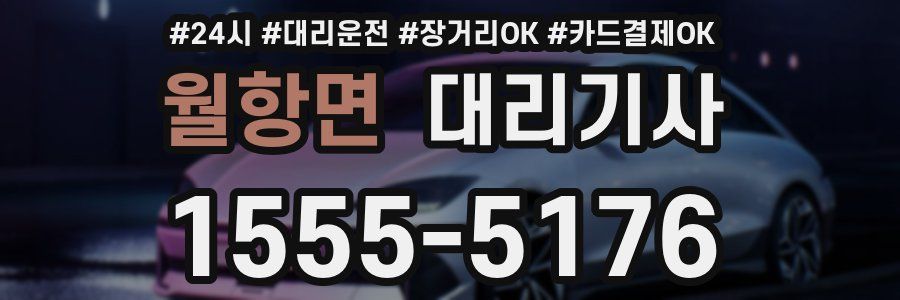 월항면 대리기사