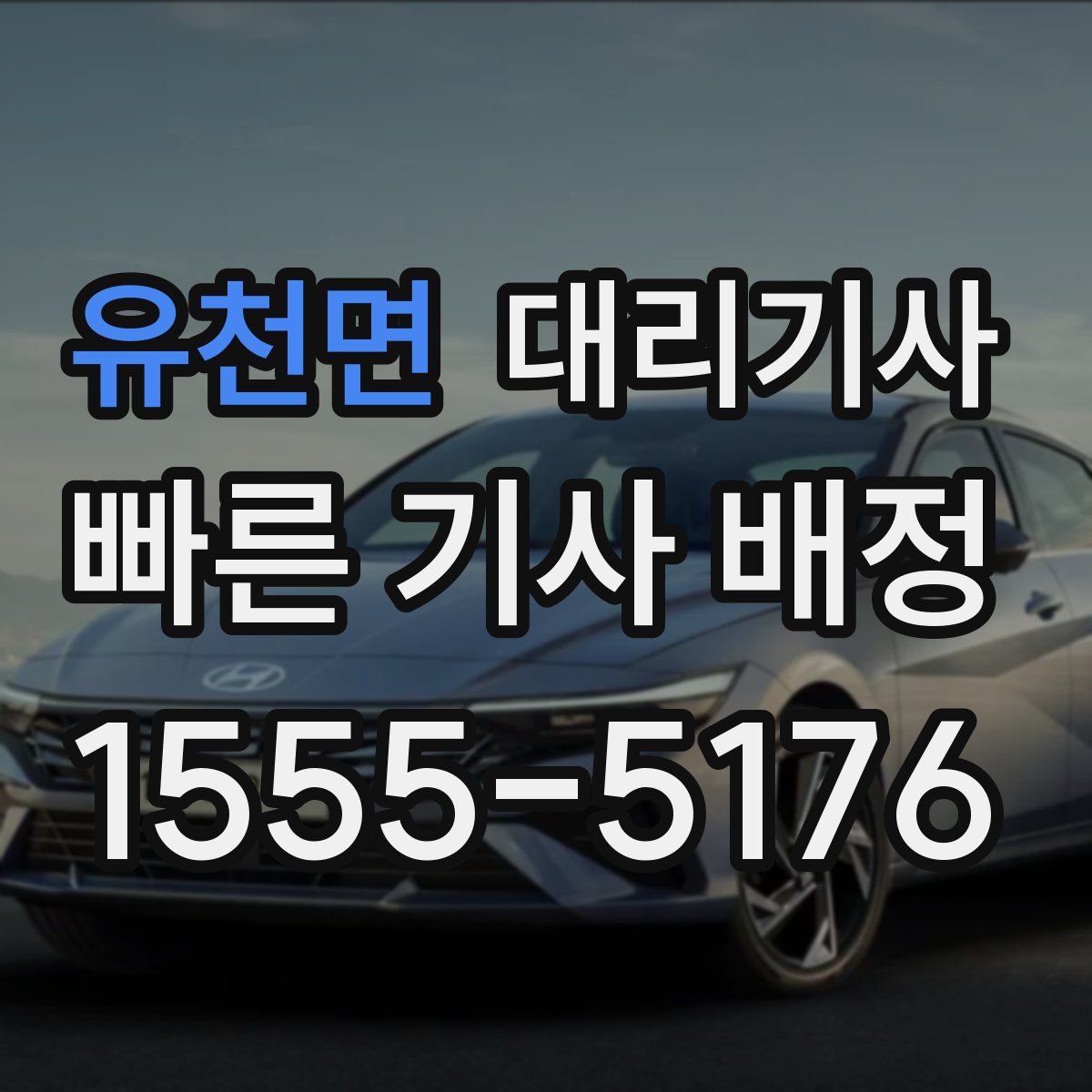 유천면 대리기사