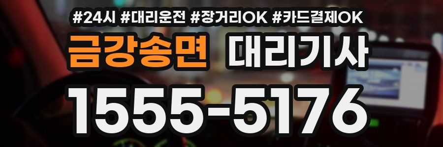 금강송면 대리기사