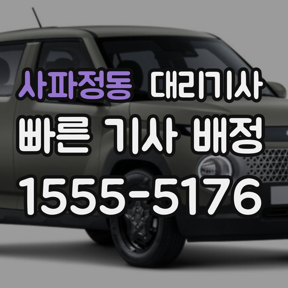 사파정동 대리기사