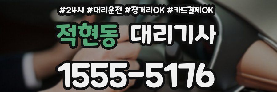 적현동 대리기사