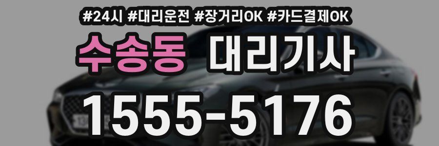 수송동 대리기사