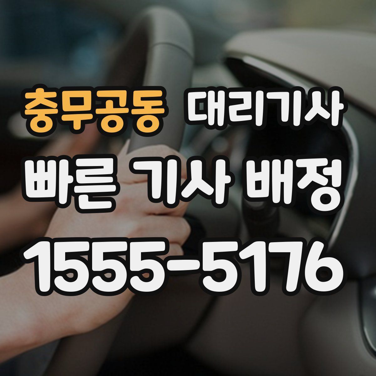 충무공동 대리기사