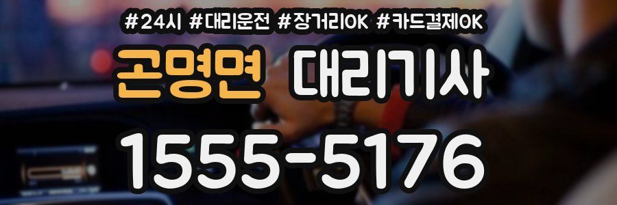곤명면 대리기사