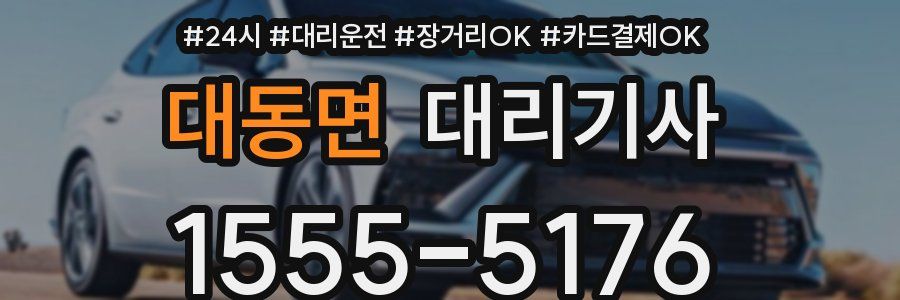 대동면 대리기사
