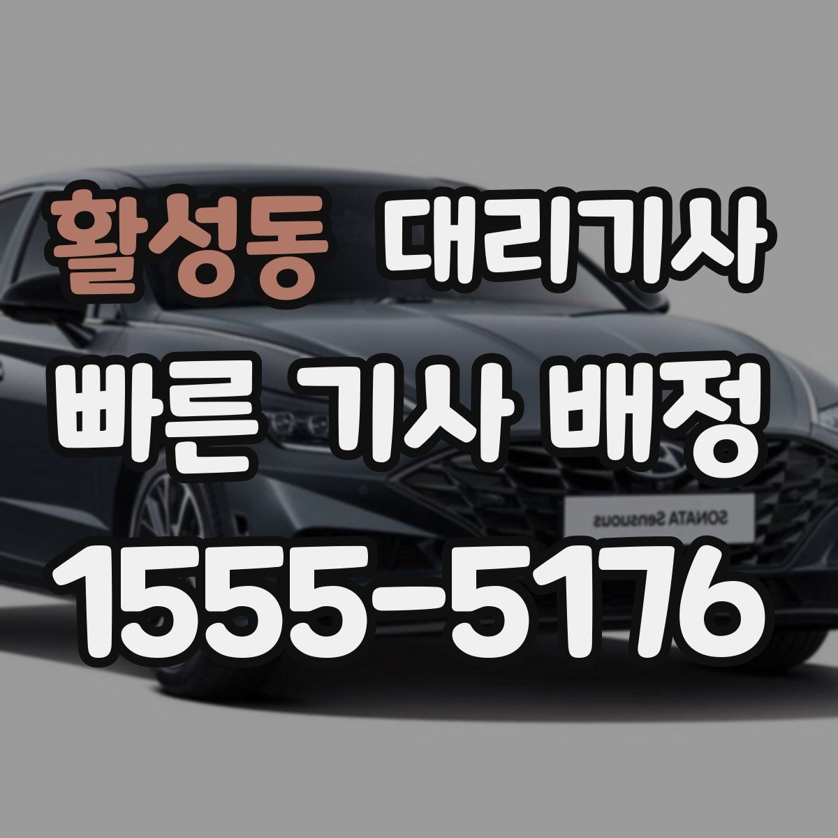 활성동 대리기사
