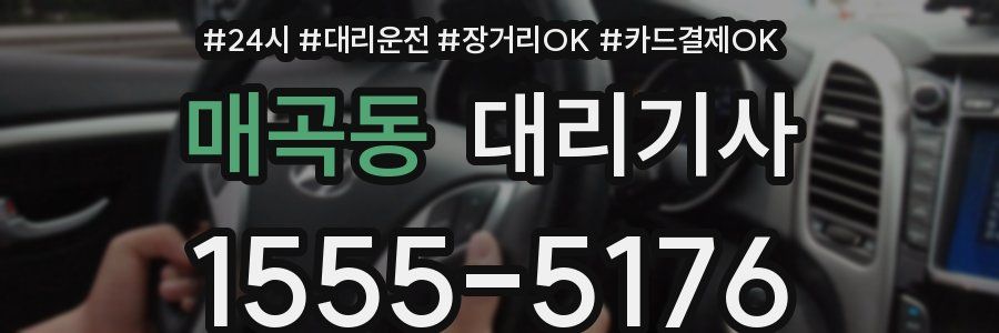 매곡동 대리기사