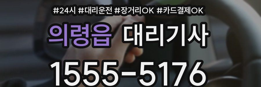 의령읍 대리기사
