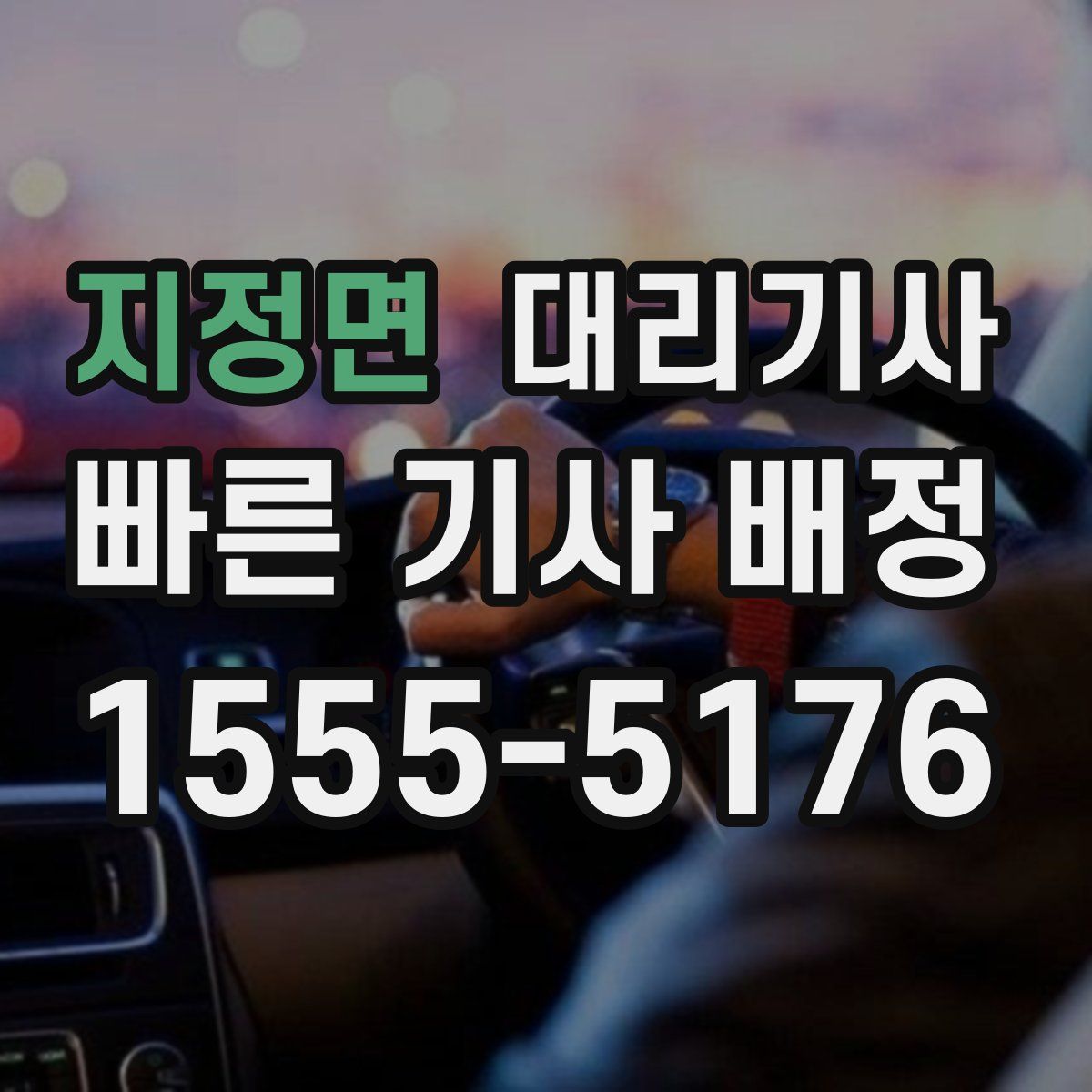 지정면 대리기사