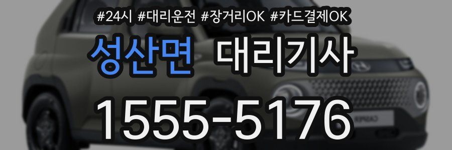 성산면 대리기사