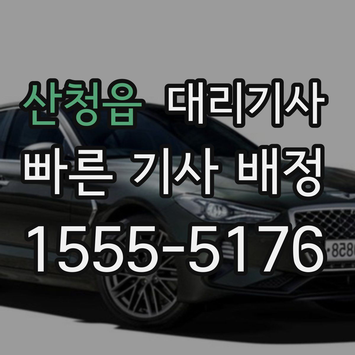 산청읍 대리기사