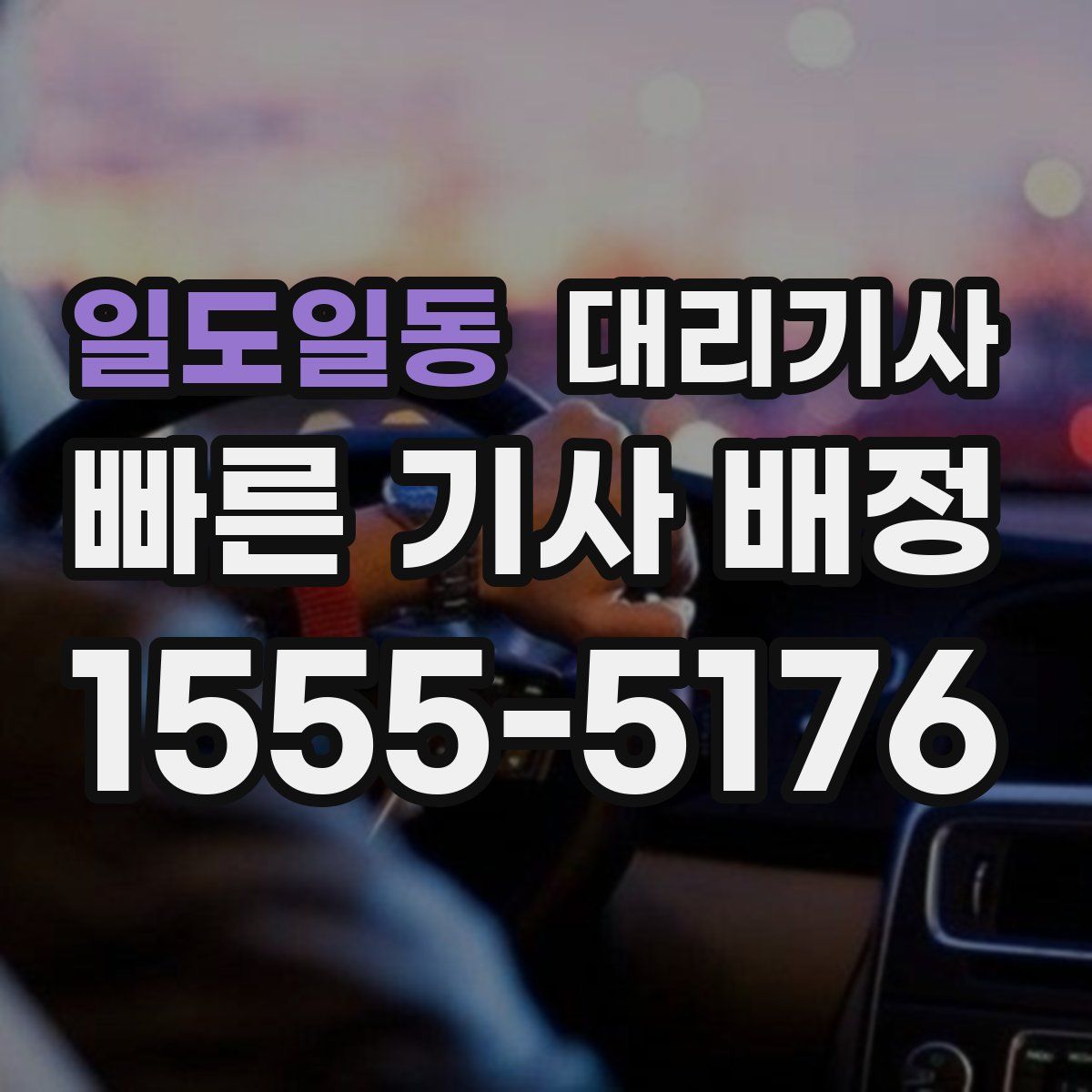 일도일동 대리기사
