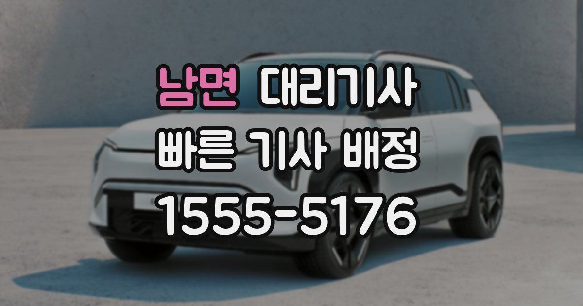 남면 대리기사
