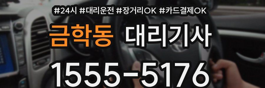 금학동 대리기사
