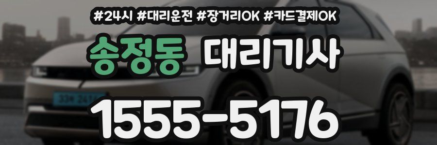 송정동 대리기사